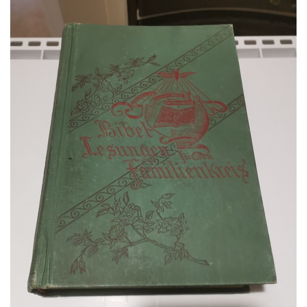 1912 BIBELLEFUNGEN FUR DEN FAMILIENFREIS BOOK BIBLE LECTURES FOR FAMILY GERMAN